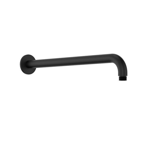 Clark Right Angled Wall Arm 400mm - Matte Black
