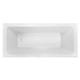 Decina Cortez Bath White 1525mm