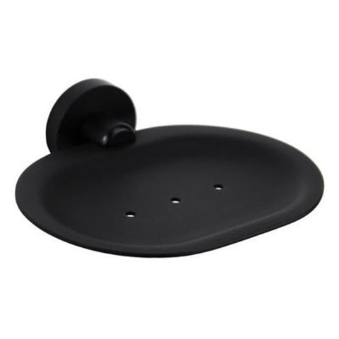 Aussie Life Round Soap Dish Matte Black Ch-5059-1