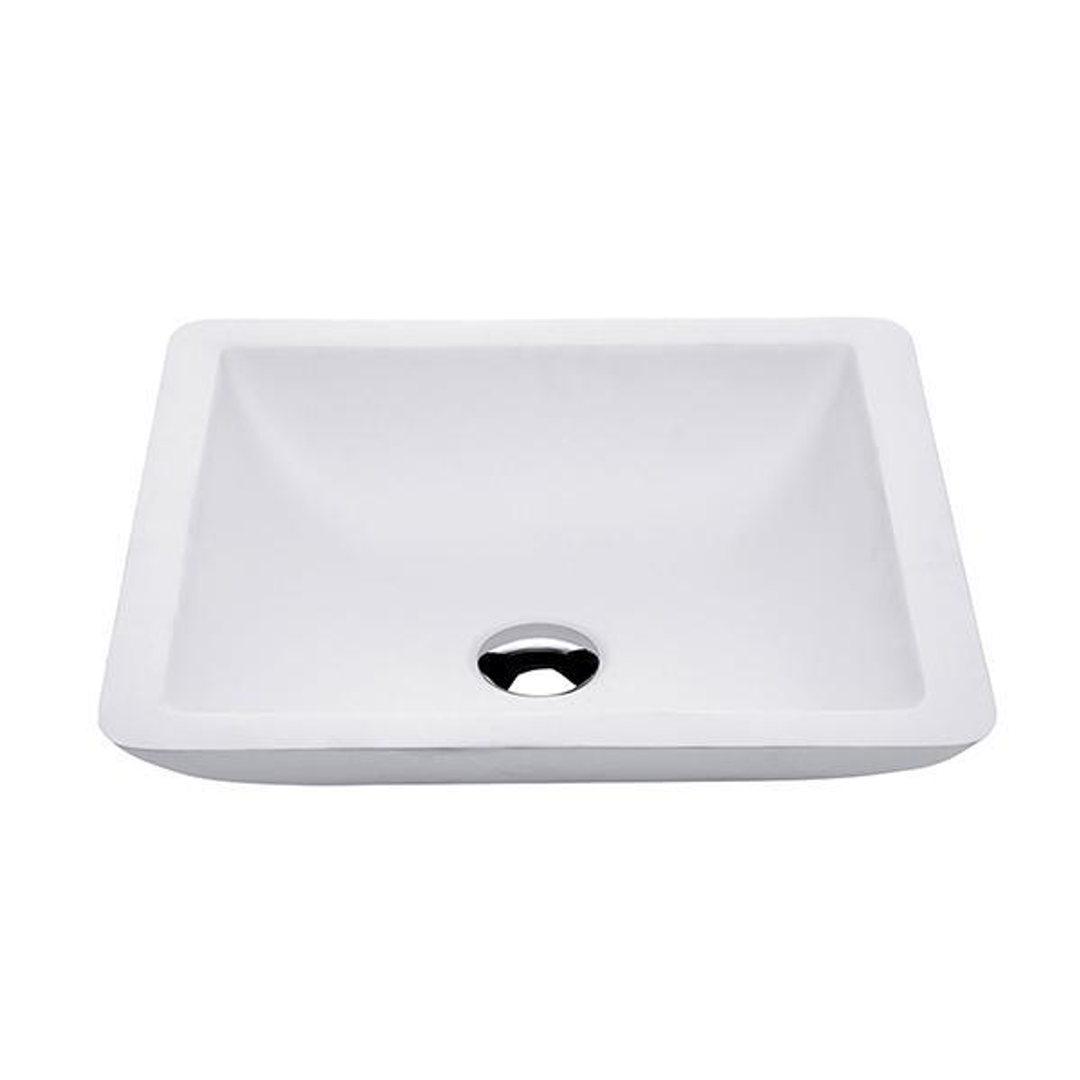Fienza Classique 420 Above Counter Solid Surface Basin - Matte White