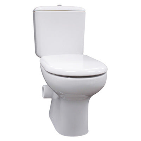 Fienza Liwa Left Hand Skew Toilet Suite White With Soft Close Seat