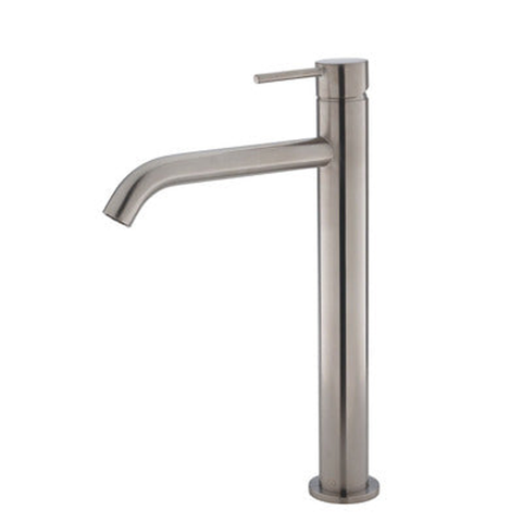 Fienza Kaya Tall Basin Mixer - Brushed Nickel