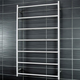 Radiant Round 7 Bar Non-Heated Rail 700mmx1130mm Brushed Stainless Steel