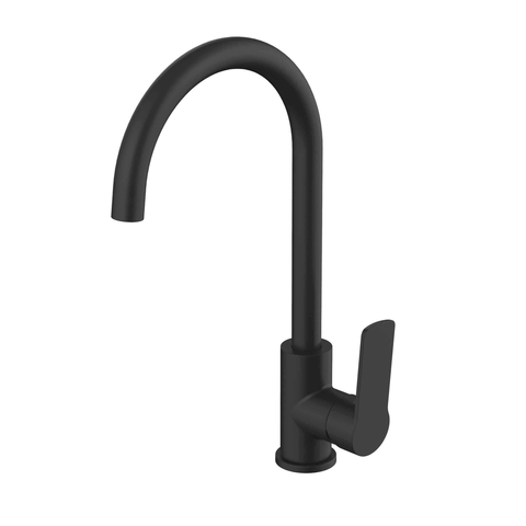 Millennium Akemi G/Neck Sink Mixer Black