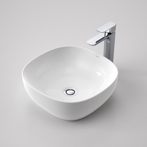Caroma Artisan Above Counter Basin Curved Square 400mm