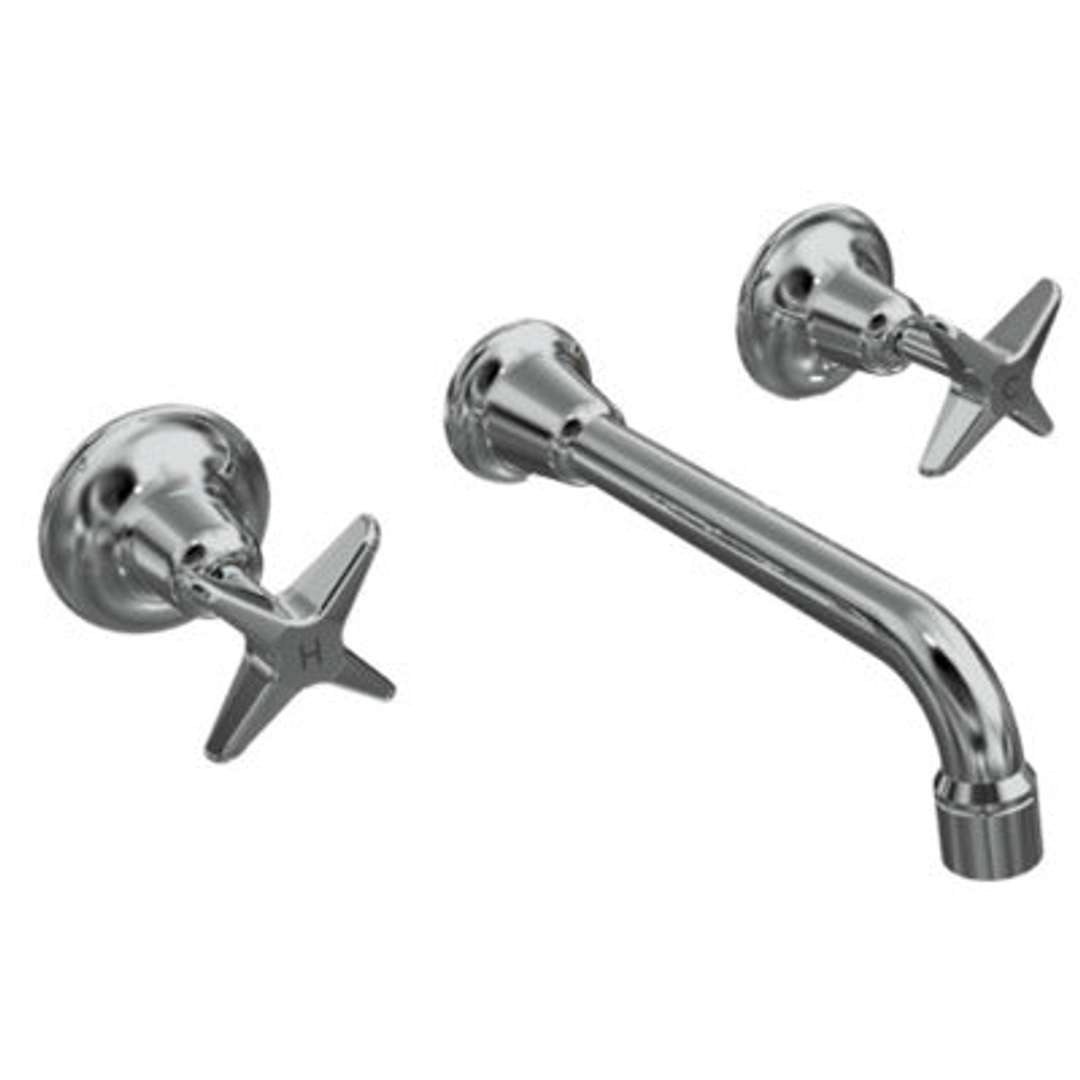 Ram Southern Cross Wall Spa Set with 200mm Spa Spout Chrome