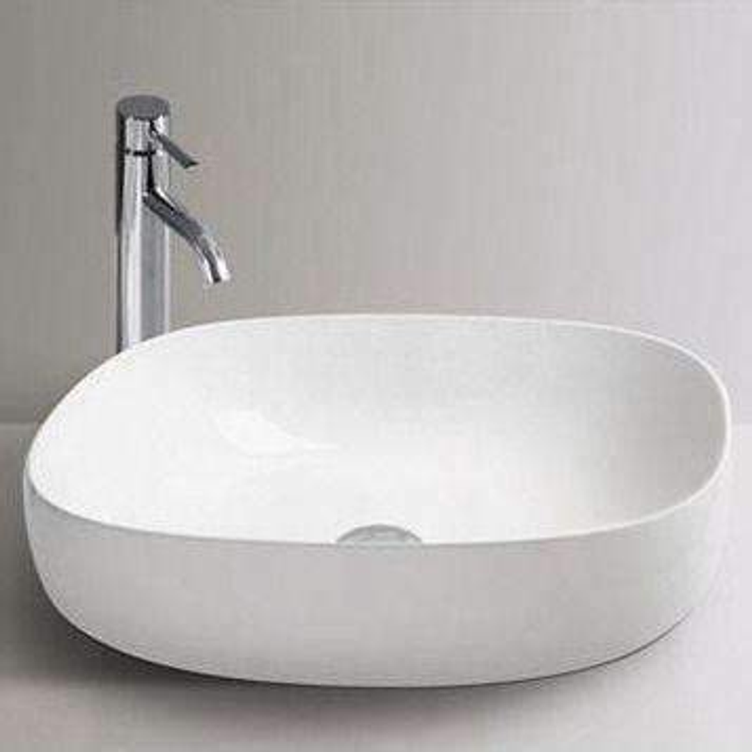 Rf Essence 480mm Above Counter Basin  Nth White