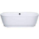 Gala Ea  Pressed Steel Freestanding Bath Inc Waste 1800mm