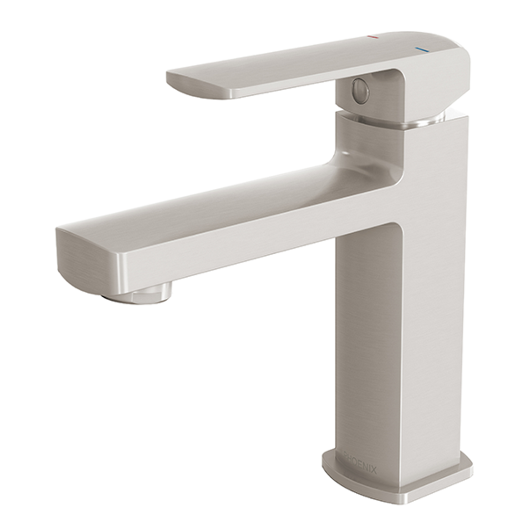 Phoenix Teva Basin Mixer Brushed Nickel