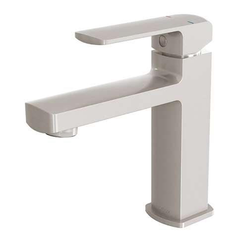 Phoenix Teva Basin Mixer Brushed Nickel