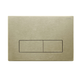 Zumi Venus In Wall Toilet Package Square Brushed Gold Flush Plate 3179Sbg
