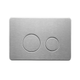 Zumi Venus In Wall Toilet Package Round Brushed Nickel Flush Plate