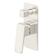 Bella Vista Tiago Shower Mixer Diverter Trim Kit Only Brushed Nickel