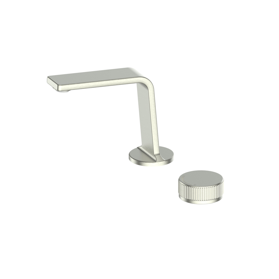 Greens Venza Two Hole Deck Mounted Basin Mixer Pvd Brushed Nickel