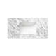 OTTI LAGUNA SATIN WHITE 900X460 VANITY WITH PURE WHITE STONE TOP