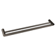 Otti Vetto Double Towel Rail 750Mm Gun Metal