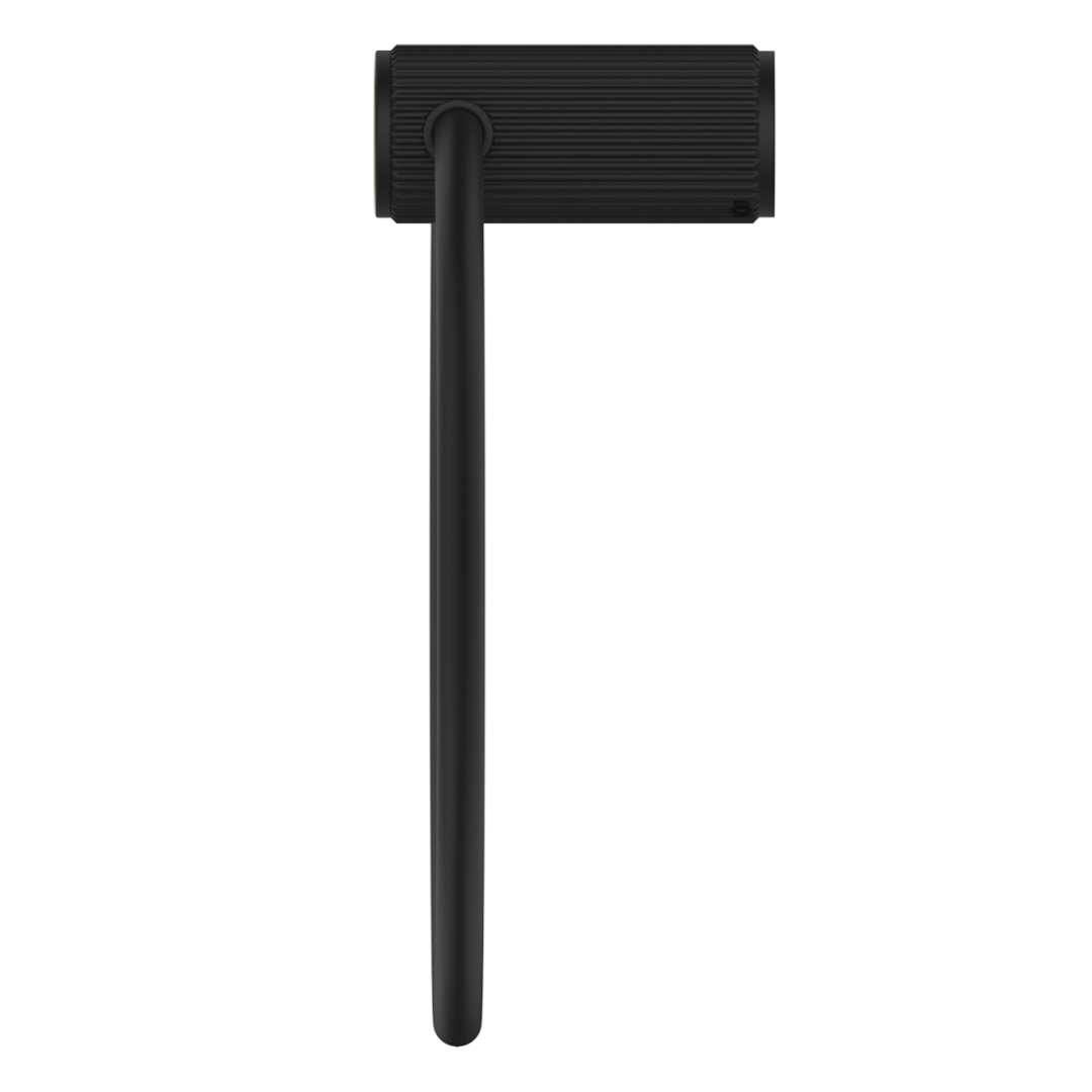 Bella Vista Mica Fluted Towel Ring Brushed Nickel