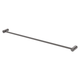 Phoenix Vivid Slimline Single Towel Rail 800mm - Brushed Carbon