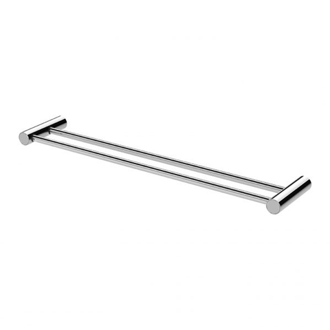 Phoenix Vivid Slimline Double Towel Rail 600mm - Chrome