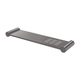 Phoenix Vivid Slimline Shower Shelf 370mm - Brushed Carbon