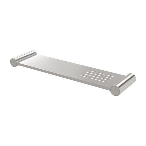 Phoenix Vivid Slimline Shower Shelf 370mm - Brushed Nickel