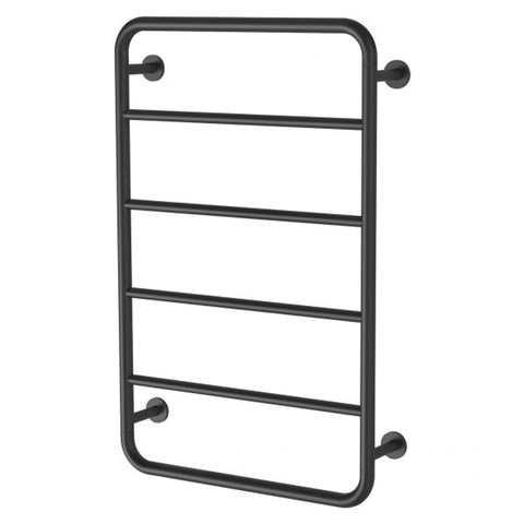 Phoenix Vivid Slimline Towel Ladder 800 X 500mm - Matte Black