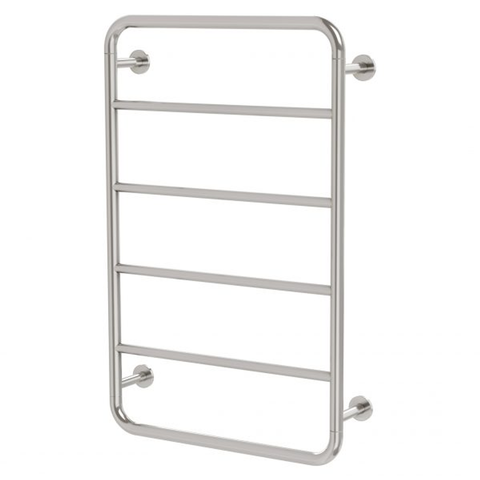 Phoenix Vivid Slimline Towel Ladder 800 X 500mm - Brushed Nickel