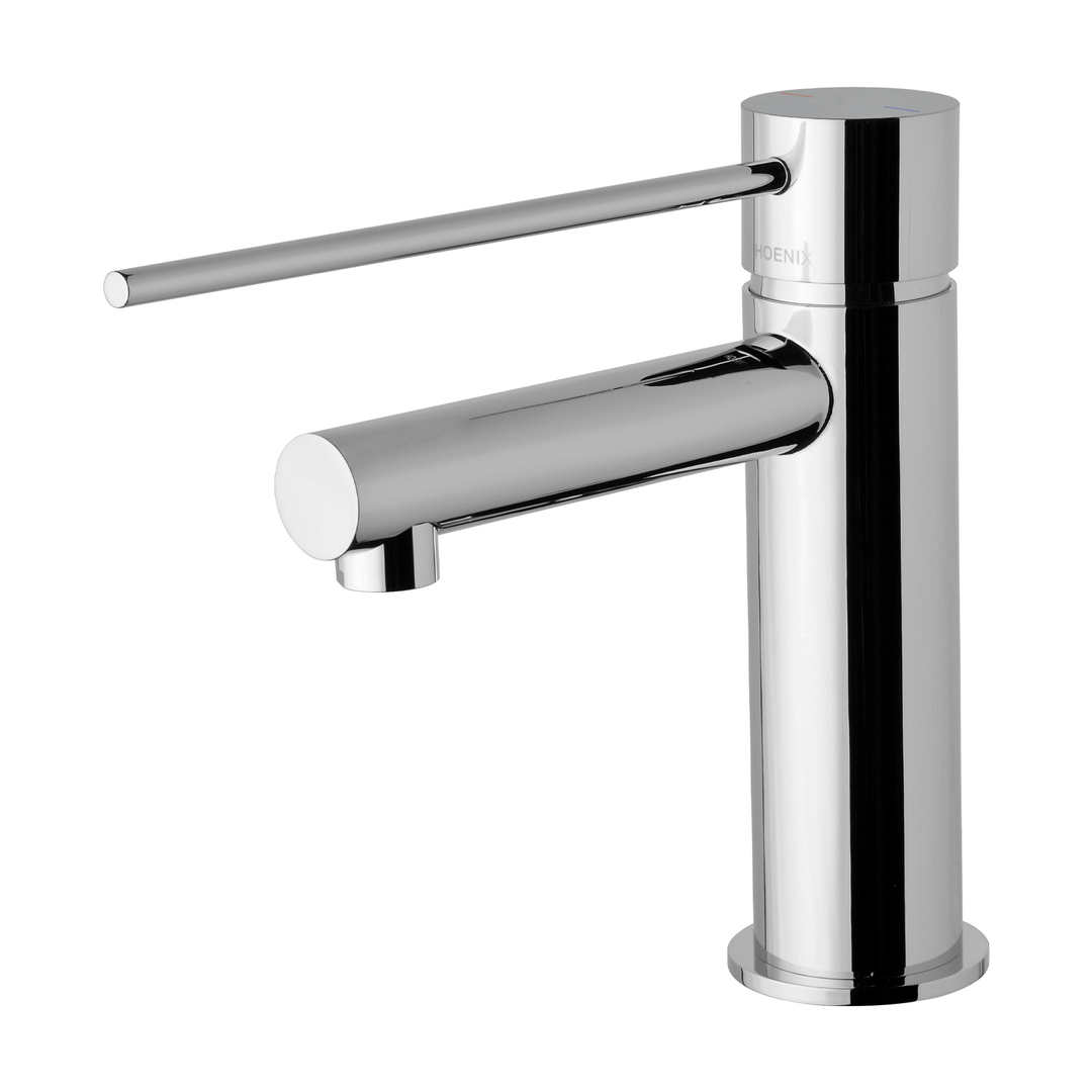 Phoenix Vivid Slimline Basin Mixer With Extended Lever  - Chrome