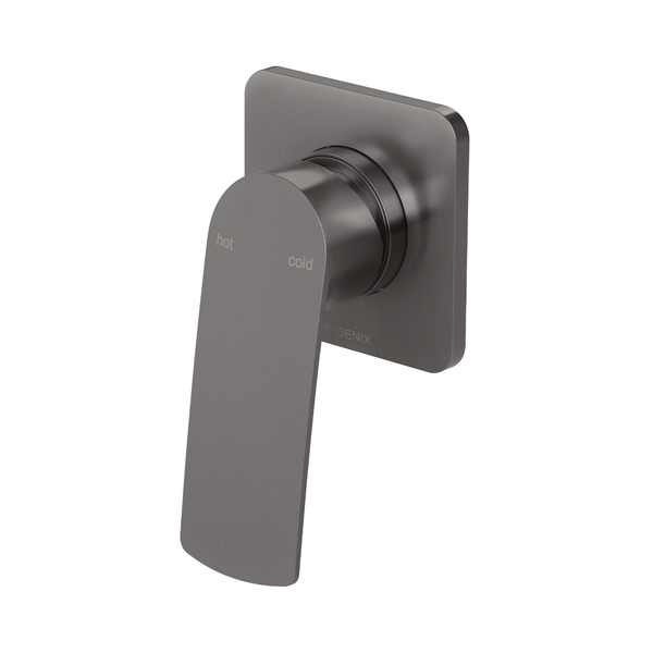 Phoenix Mekko Switchmix Shower/Wall Mixer Fit-Off Kit - Brushed Carbon
