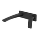 Phoenix Mekko Matte Black Switchmix Wall Basin/Bath Mixer Set 200mm Fit-Off Kit