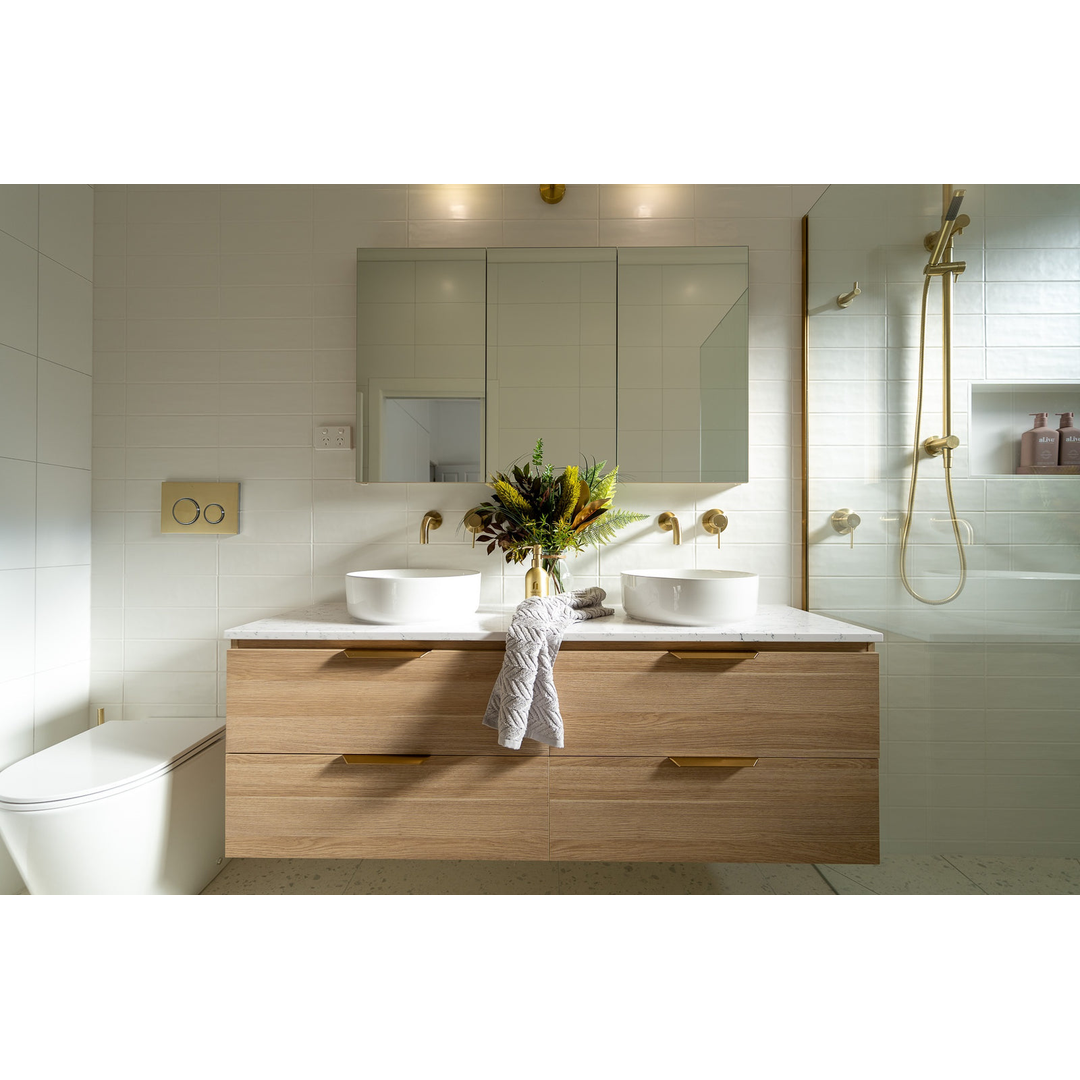 Meir Meir Sigma 21 Dual Flush Plates For Geberit Tiger Bronze