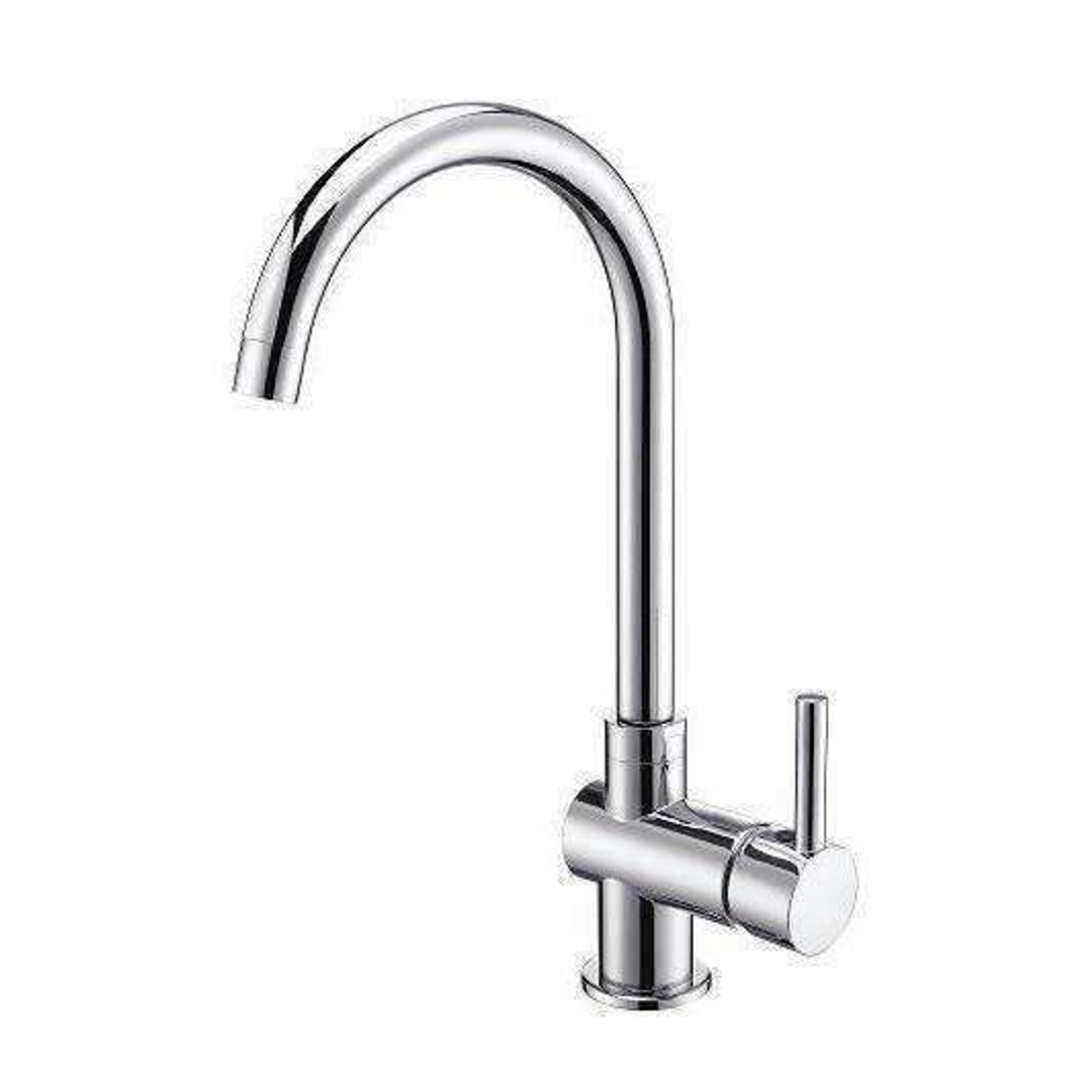 Aspire Spring Pin Lever Gooseneck Sink Mixer