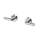 Phoenix Vivid Slimline Plus Lever Wall Top Assemblies 15Mm Ext Spindles Chrome