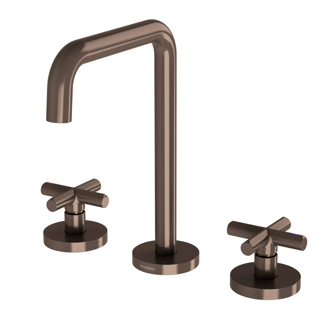 Phoenix Vivid Slimline Plus Basin Set Brushed Bronze