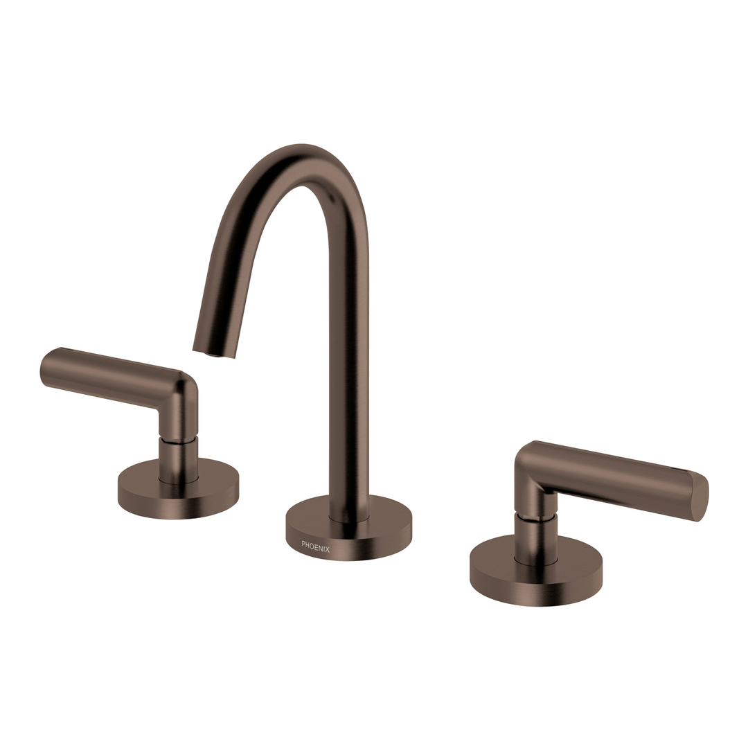 Phoenix Vivid Slimline Plus Lever Basin Set Brushed Bronze