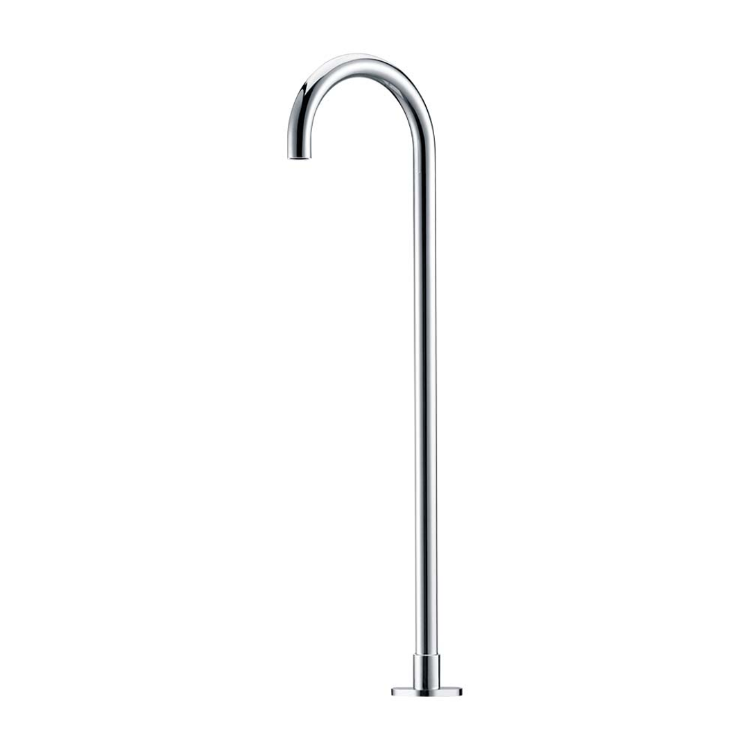 Brasshards Mixx Matcha Floor Mounted Bath Spout Chrome