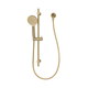 Brasshards Mixx Matcha Rail Shower Brushed Gold