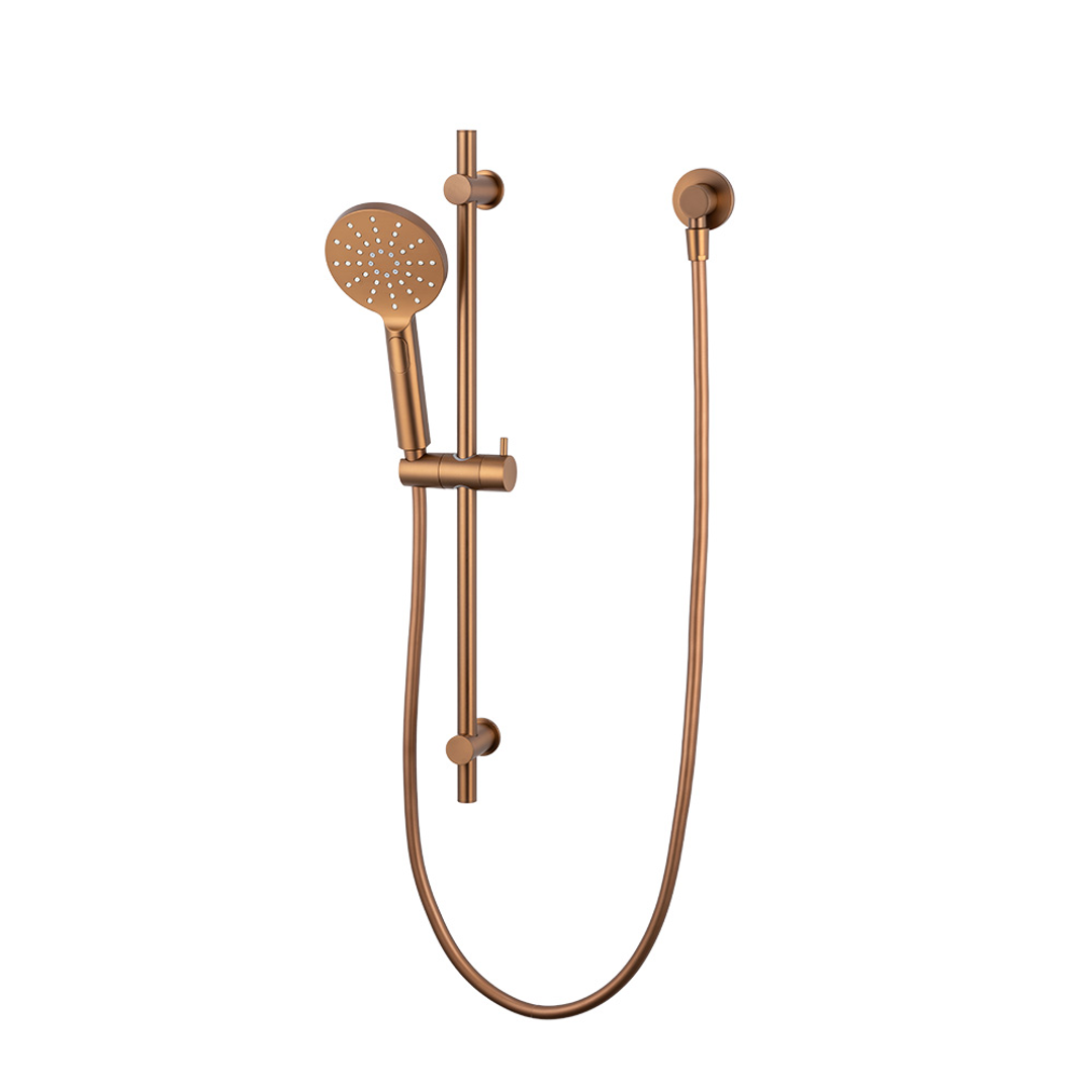 Brasshards Mixx Matcha Rail Shower Brushed Bronze