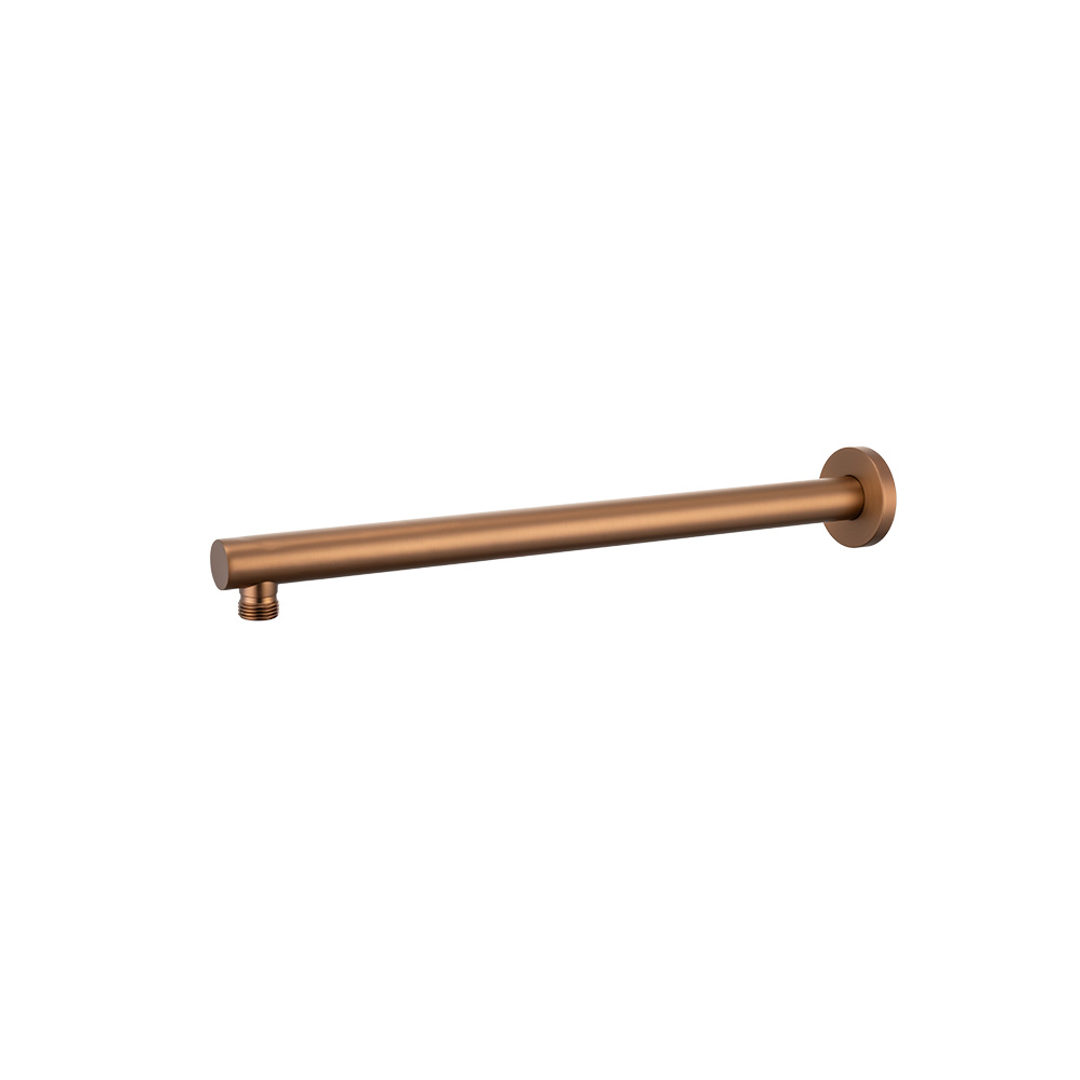 Brasshards Mixx Matcha Straight Shower Arm 380Mm Brushed Bronze