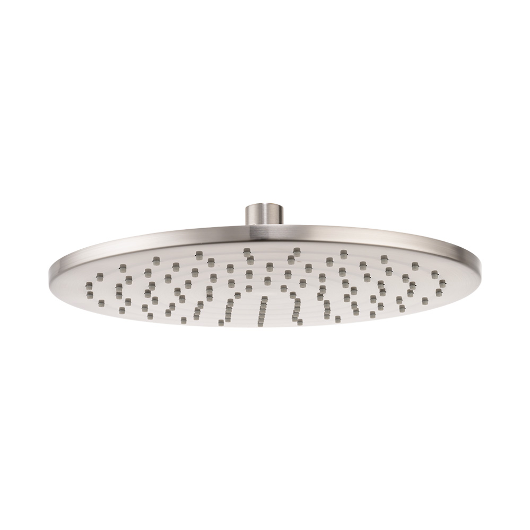 Brasshards Mixx Matcha Brass Shower Head 300Mm Brushed Nickel