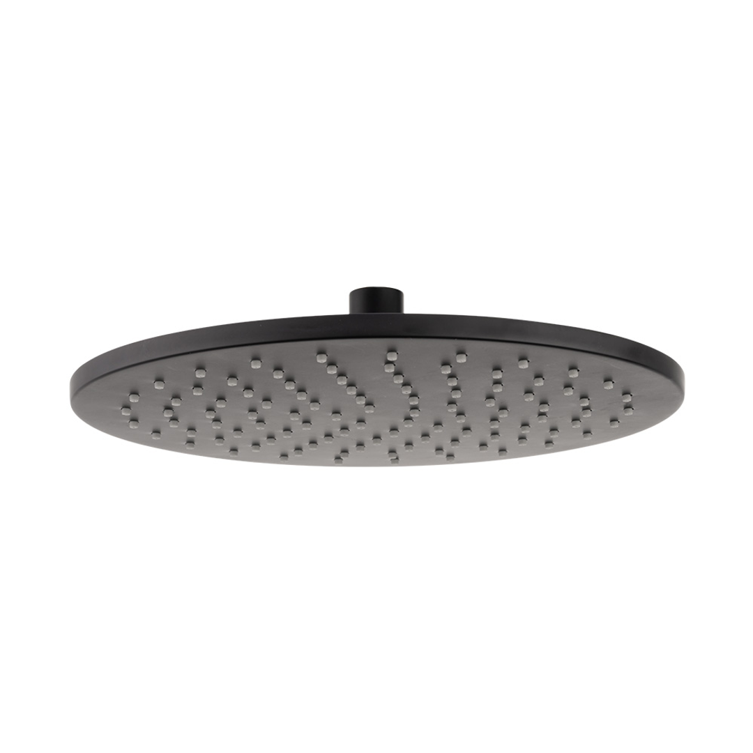 Brasshards Mixx Matcha Brass Shower Head 300Mm Matt Black
