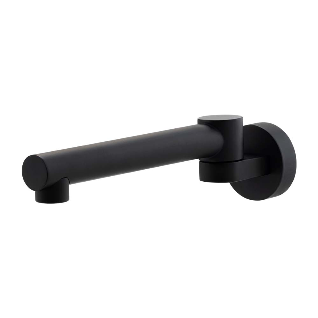 Brasshards Mixx Matcha Swivel Bath Spout Matt Black Lead Free