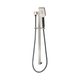 Brasshards Mixx Chai Rail Shower Brushed Nickel