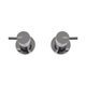 Brasshards Mixx Spruce Lever 1/4 Turn C/Disc Wall Stops Set Chrome (Pr) Lead Free