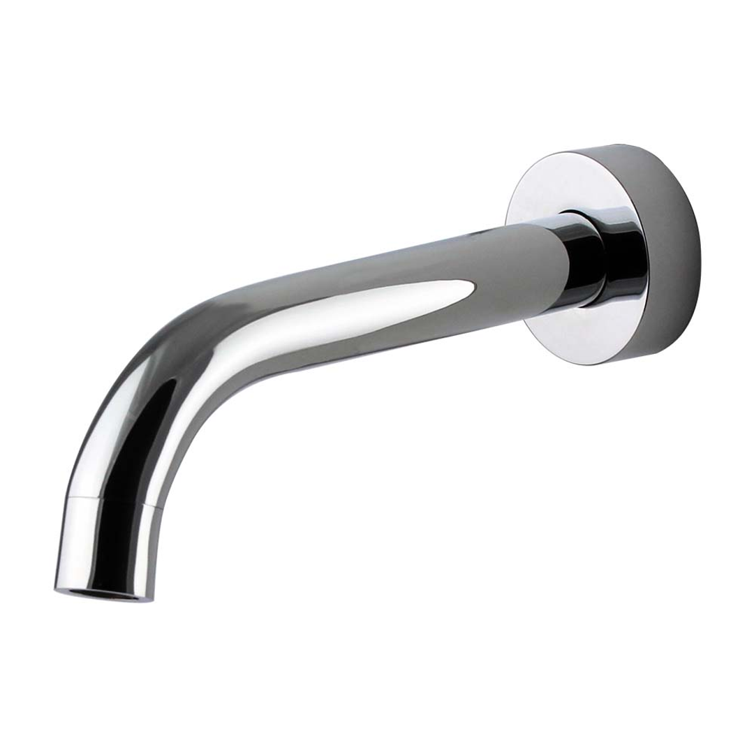 Brasshards Mixx Anise Wall Basin Spout 180Mm Chrome Lead Free