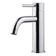 Brasshards Mixx Anise Basin Mixer Curved Spout Chrome Lead Free