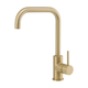 Brasshards Mixx Anise Squareline Sink Mixer Brushed Gold Lead Free