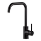 Brasshards Mixx Anise Squareline Sink Mixer Matt Black Lead Free