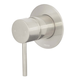 Brasshards Mixx Anise Shower Mixer Trim Kit (80Mm Backplate) Brushed Nickel
