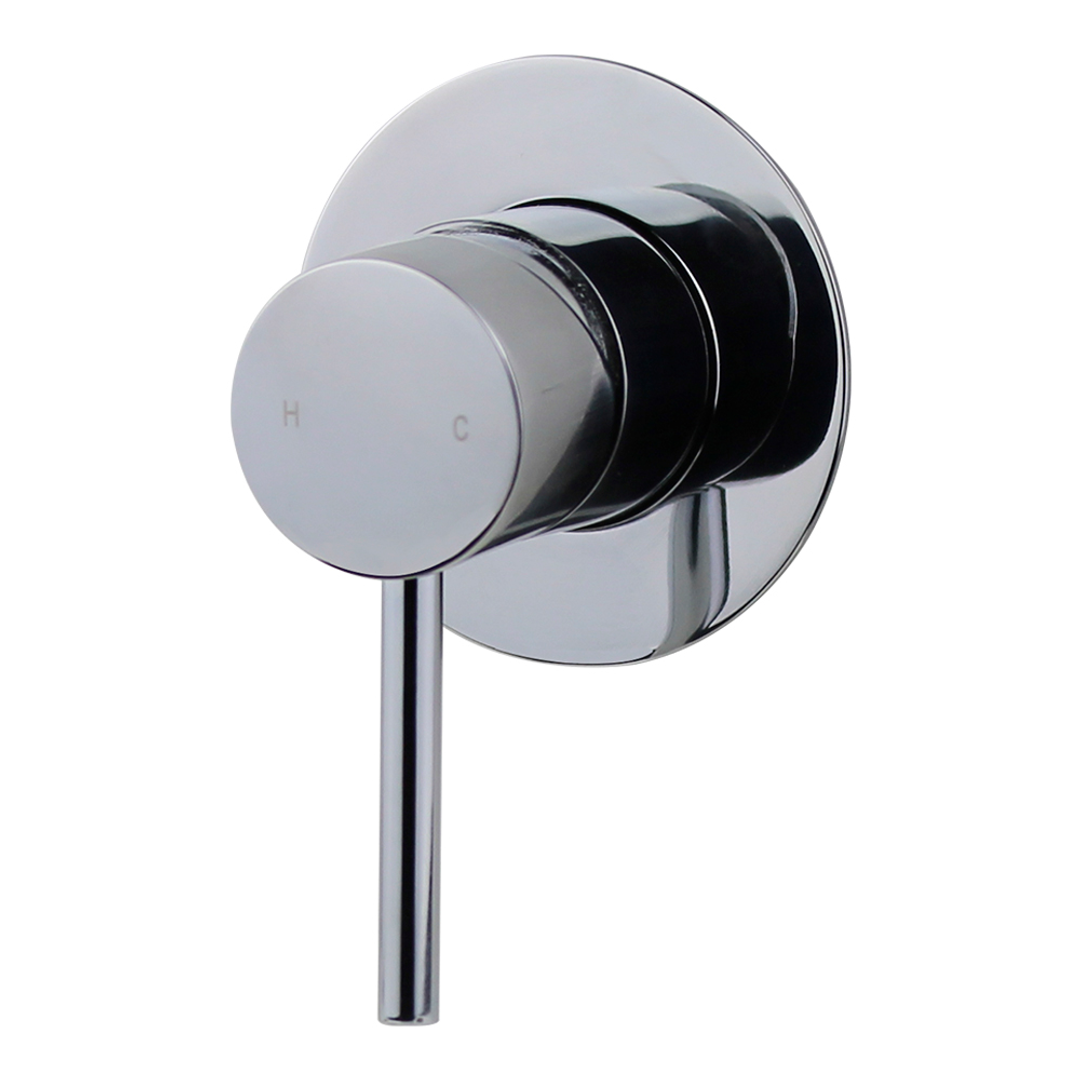 Brasshards Mixx Anise Shower Mixer (80Mm Backplate) Chrome Lead Free